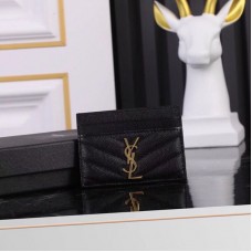 Replica Fake Ysl Card Case black 423291