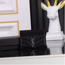 Replica Fake Ysl Card Holder black 423291