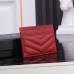 Replica Fake Ysl Card Case red 423291