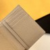 Replica Ysl Compact Tri Fold Wallet in Beige