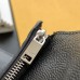 Replica Ysl Compact Tri Fold Wallet in Black with Silver Hardware
