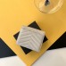 Replica Ysl Compact Tri Fold Wallet in White
