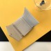 Replica Ysl Compact Tri Fold Wallet in White