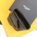 Replica Ysl Envelope Small Wallet in Mix Matelasse Black with Black Hardware