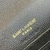 Replica Ysl Envelope Small Wallet in Mix Matelasse Black with Gold Hardware