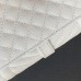 Replica Ysl Envelope Small Wallet in Mix Matelasse White