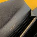 Replica Ysl Large Flap Wallet in Black with Gold Hardware