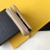 Replica Ysl Compact Zip Around Wallet in Beige with Gold Hardware