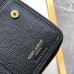 Replica Ysl Compact Zip Around Wallet in Black with Gold Hardware