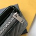 Replica Ysl Compact Zip Around Wallet in Green with Silver Hardware