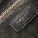 Replica YSL Le5a7 Hobo Bag Patent Leather Black