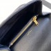 Replica Ysl Medium College Handbags in Black with Gold Hardware