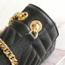 Replica Ysl Medium Envelope Bag in Black with gold Hareware