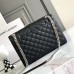 Replica Ysl Medium Envelope Bag in Black with silver Hareware
