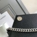 Replica Ysl Medium Envelope Bag in Black with silver Hareware