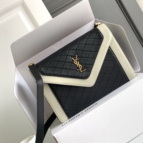 Replica Ysl Gaby Satchel Bag in Multicolor