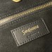 Replica YSL Y Tote in Black Leather Bag