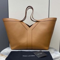 Replica YSL Y Tote in Brick Leather Bag