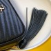 Replica YSL Lou Mini Camera Bag  in Black with Gold hardware