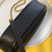 Replica YSL Lou Mini Camera Bag  in Black with Gold hardware