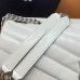 Replica Ysl Medium LouLou Bag in white with silver
