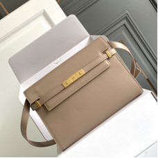 Replica Ysl Manhattan Shoulder Bag in Cream