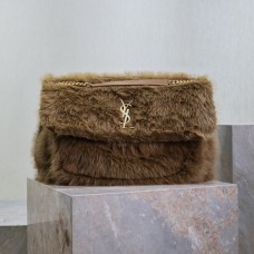 Replica YSL Niki Oversized in Shearling Brown