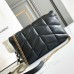 Replica YSL Puffer Toy Bag Black with Gold Hardware