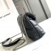 Replica YSL Puffer Toy Bag Black with Silver Hardware