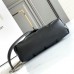Replica YSL Puffer Toy Bag Black with Silver Hardware