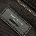 Replica YSL Puffer Toy Bag Black with Silver Hardware